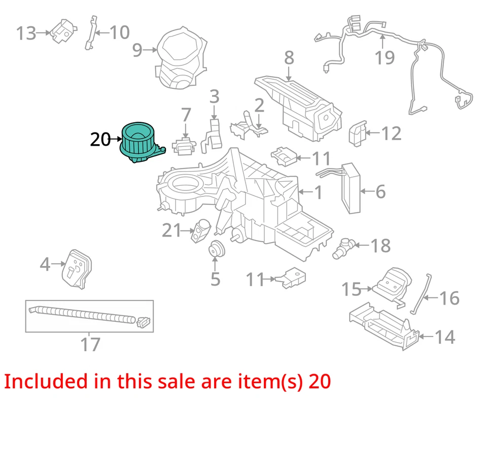 Ford F150 2010 soplador motor fabricante de equipos originales usado 135 k millas - se adapta a Expedition Navigator Foto 3 de 4