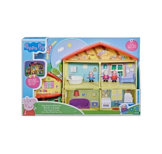 Peppa Pig - Peppa&rsquo;s Adventures: Peppa's Playtime to Bedtime House - Toy Play Set