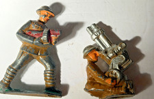 US ARMY WW1 SOLDIERS LOT OF TWO GUNNERS MANOIL BARCLAY TRUE VINTAGE