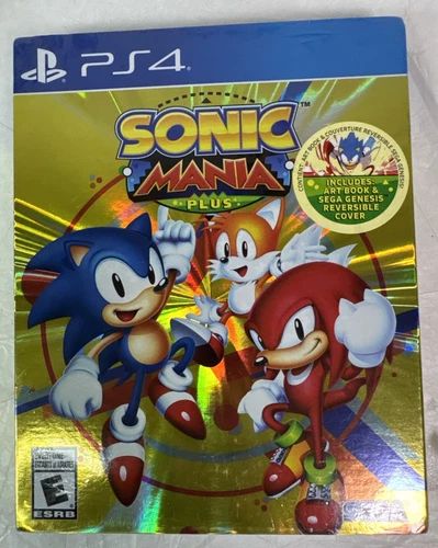 Sonic Mania Plus (Sony PlayStation 4, 2020) PS4 - New Sealed Video Game