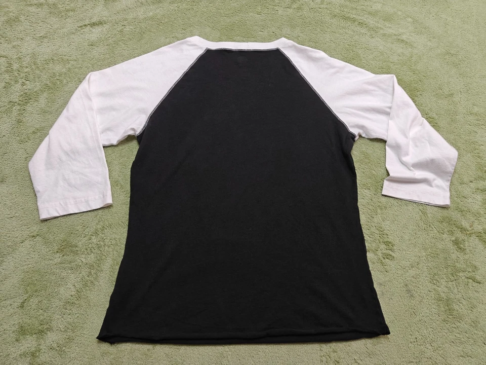 John Deere manga larga negro/blanco talla mediana para niños (café y luego agricultura) Foto 4 de 4