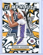 2025 Panini Donruss WNBA RICKEA JACKSON #13 MY HOUSE SPARKS