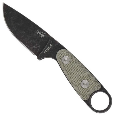 Esee Knives Izula-B-Bo W/Handle Molded Polymer Sheath And Clip Plate Grey