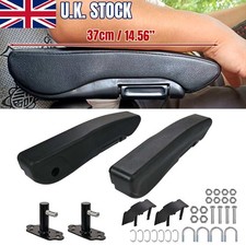 Universal Truck Seat Armrest Pair Kit Adjustable Arm Rest for Car RV Boat Van UK