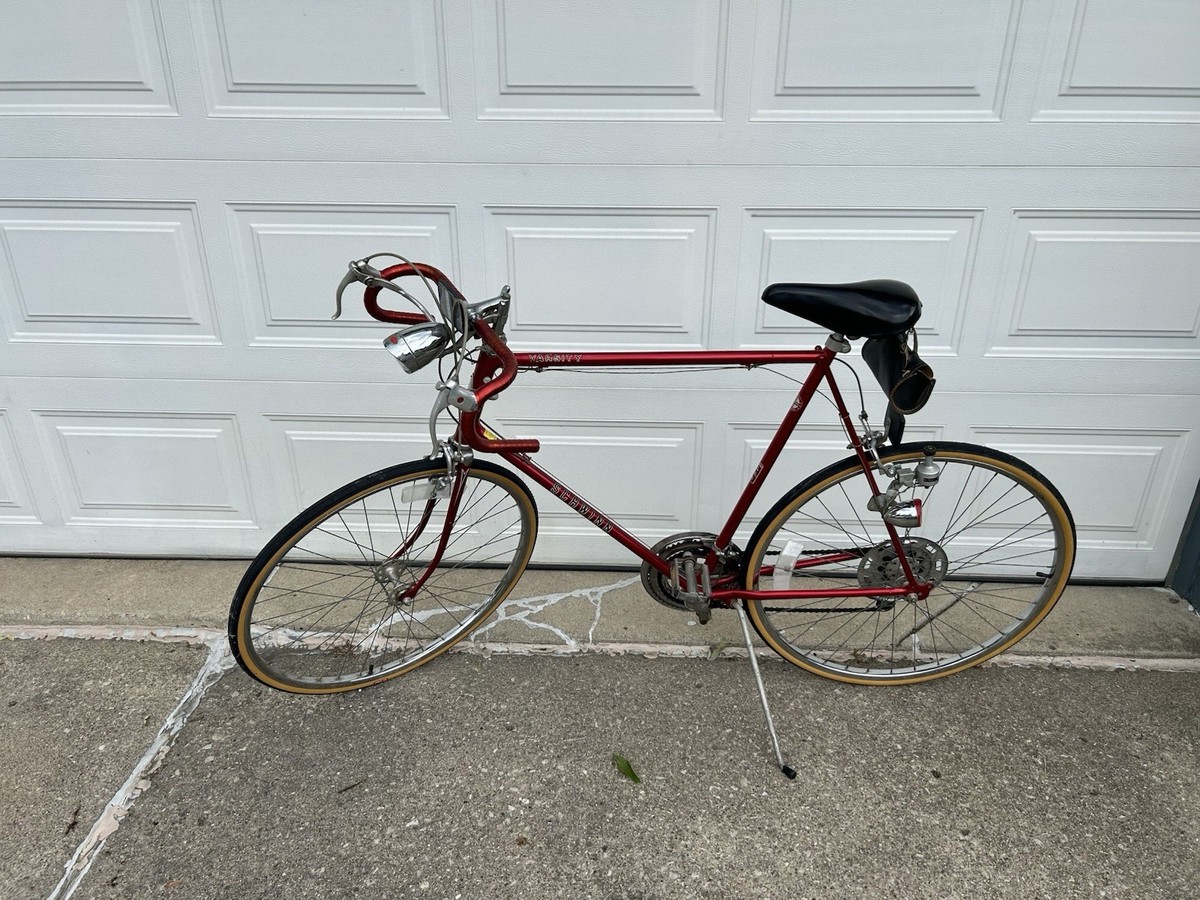 Vintage Schwinn Varsity Men's 10 Speed Road Bike Red 1977 27 in | eBay