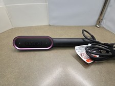 TYMO Ring Hair Straightener Brush Comb Pink Rose Gold Iron HC 100R Tested