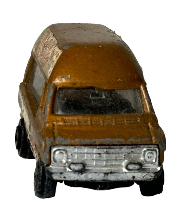 Zylmex Wheaties Diecast Brown Vintage Van P 342 Hong Kong 1980s
