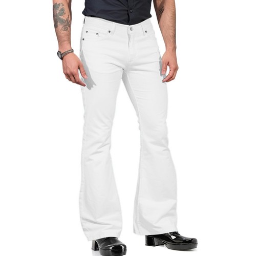 Men's Casual Retro Flared Pants - Picture 26 of 44