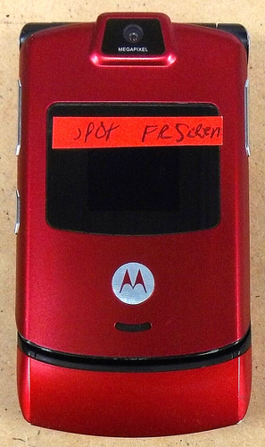 Red Razor Flip Motorola RAZR V3m - Red ( U.S. Cellular ) Flip Phone - Very Rare ...