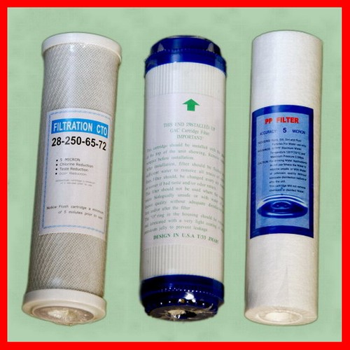 4 KIT FILTRI STANDARD x12 FILTRI DEPURATORE ACQUA PURIFICATORE IMPIANTO A OSMOSI - Foto 2 di 3