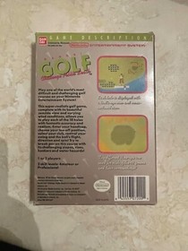 Bandai Golf: Challenge Pebble Beach (Nintendo NES) In Box TESTED