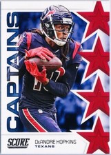 DeAndre Hopkins 2019 Panini Score Football Captains #C-26 Houston Texans