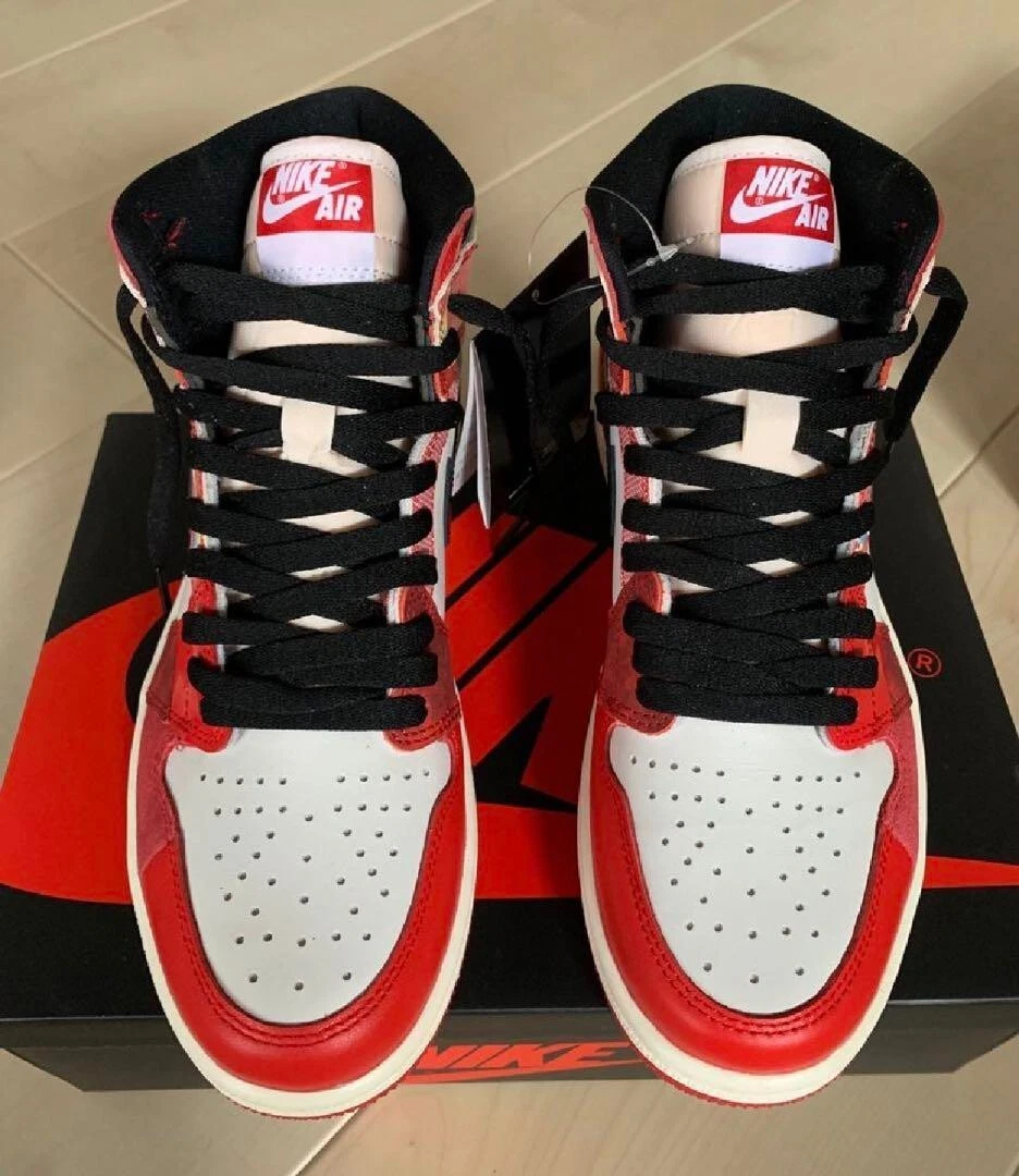 DV1748-601 Spider-Man Nike Air Jordan 1 High OG SP Across the
