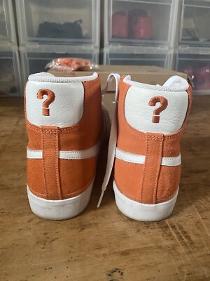 Nike X GR? Blazer Mid '09 Orange Blaze 371761-800 Supreme Stussy Sb off-white