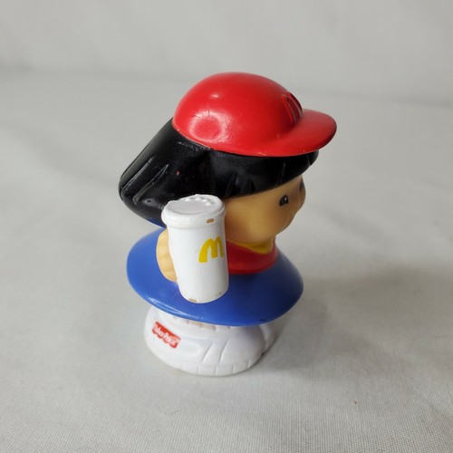 Figura camarera trabajadora de restaurante Little People McDonalds 2003 Fisher Price - Imagen 5 de 12