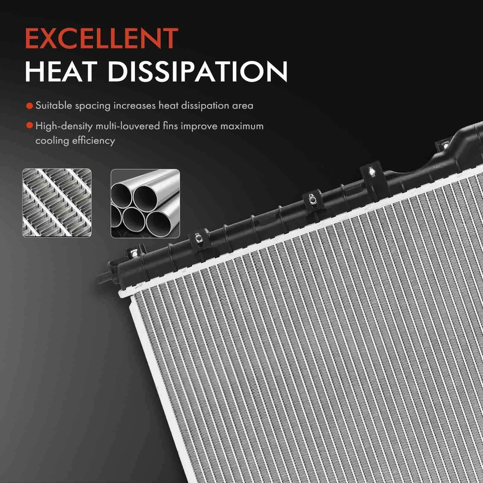 Радиатор без масляного радиатора для Land Rover Freelander 2002 2003 2004 2005 2006 2,5 л - Изображение 4 из 4