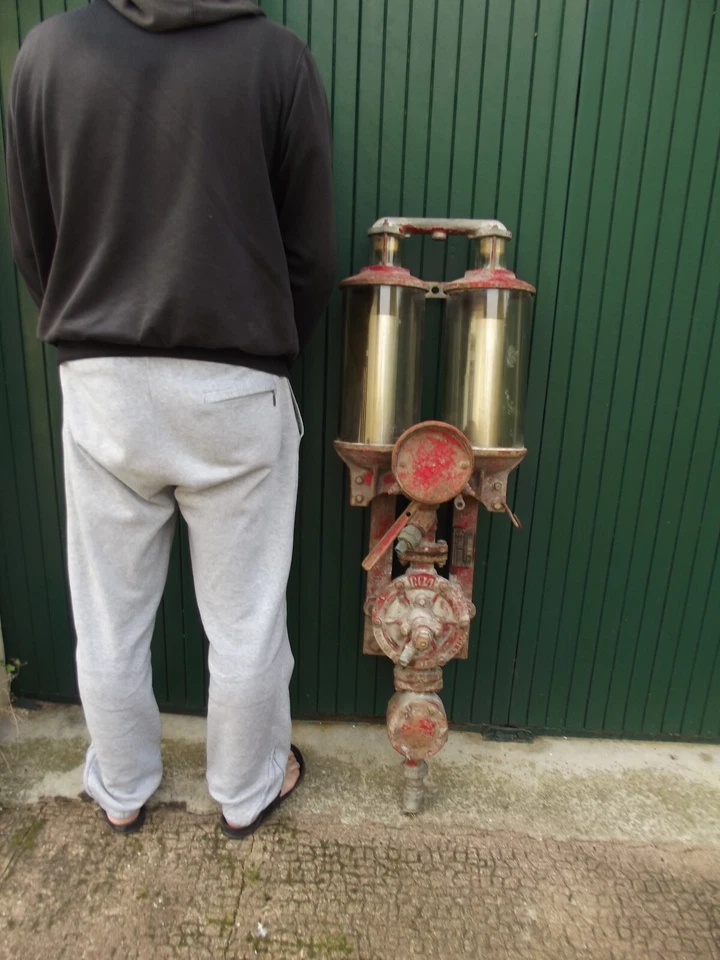 ancienne pompe à essence de garage SCAPI n° 4 ? à restaurer SHELL BELGIAN & CO - Photo 3/4