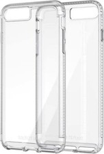 Auténtica funda Tech21 Pure Clear Bullet Shield para iPhone 7+ Plus y 8+ Plus