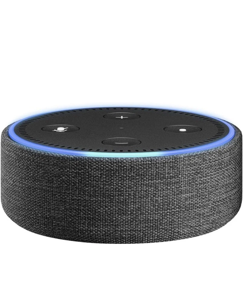 Funda Amazon Echo Dot (solo se adapta a Echo Dot 2da generación) tela carbón nueva Foto 2 de 3