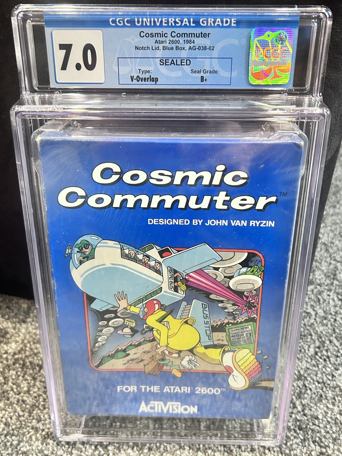 NIB Ultra rare Cosmic Commuter Atari  2600 Activision Sealed, Ultra Rare Grail