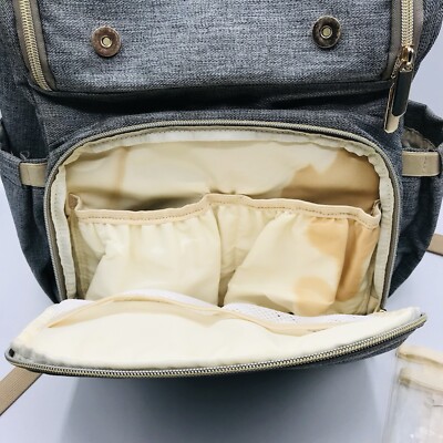 Musgoody Fashion Mommy Deluxe Diaper Bag Backpack Large 7  display picture 2