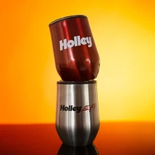 HOLLEY 12OZ STAINLESS STEEL WINE TUMBLER - RED 36-589