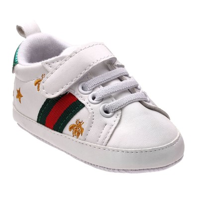 white sneakers for baby boy