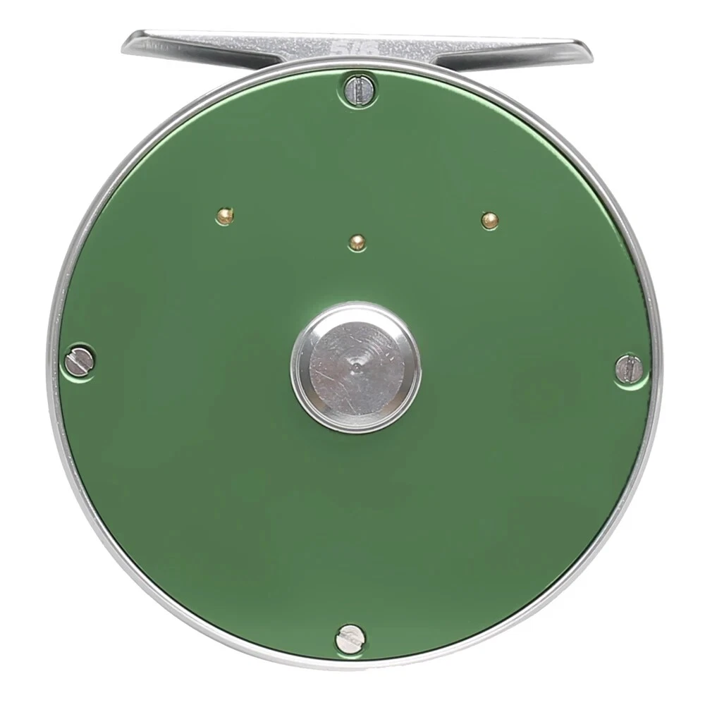 Reel Mosca Tfo Bvk Sd 2 Linea #5/6 + Funda Color Plateado Lado De La Manija Derechoizquierdo