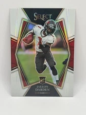 2021 Select Premier Level Rookie White Prizm Jaelon Darden RC /35 WHDZ