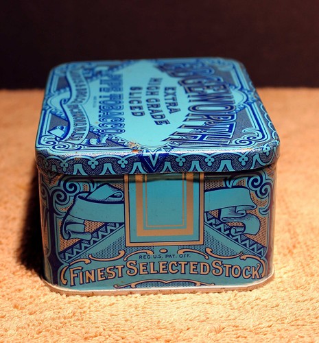 Vintage 1940s Edgeworth Extra Plug Sliced Pipe Tobacco Tin Excellent Condition - Picture 3 of 8