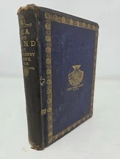 Land and Sea by Philip Henry Gosse 1865 Natural History Victorian Binding