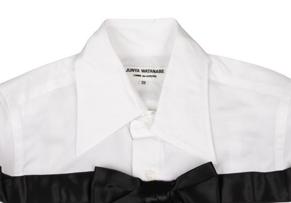 JUNYA WATANABE COMME des GARCONS Ribbon Design Shirt Size SS