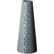 Bracelet Sizer Mandrel Round Stepped Jewelry Measuring Tool Quarter Sizes USA