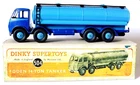 Dinky Supertoys No.504 Foden 14-Ton Fuel Tanker, V.Good Restore. Free P&P to UK.