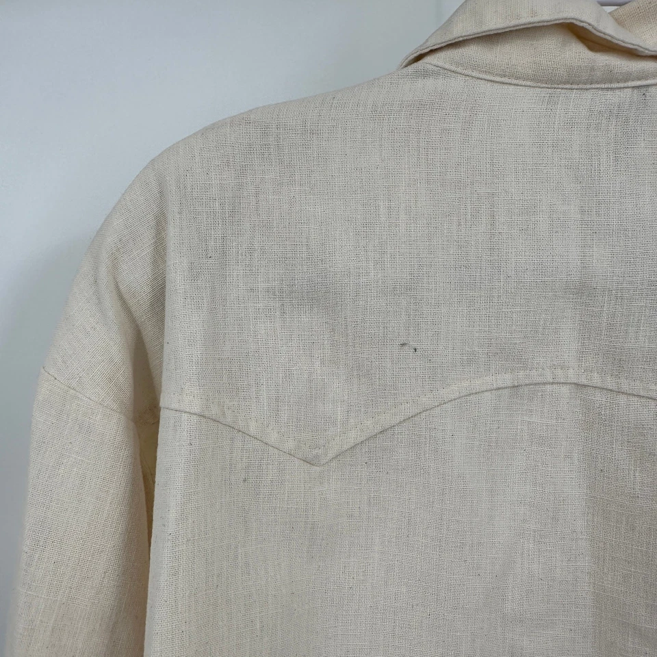 Western Collection Embroidered Western Shirt Size L Vintage Country Rodeo - Image 3 of 4