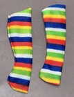 Vintage Barbie GUAG #7242 A BUSY GIRLS READY SET GO GET UPS N GO RAINBOW SOCKS