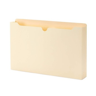 Blue Summit Supplies 2 Inch Manila File Jackets, Reinforced Legal,