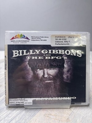 Billy Gibbons and the BFG s   Perfectamundo (CD, 2015, Concord Records) Blues Ro