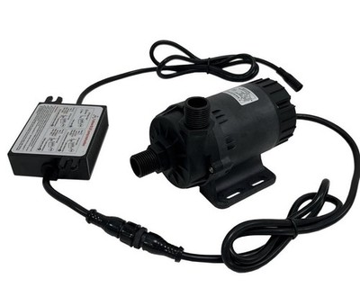 SHYSKY Heavy Duty Low Noise 24V 120W Micro Brushless DC Water Pump DC...
