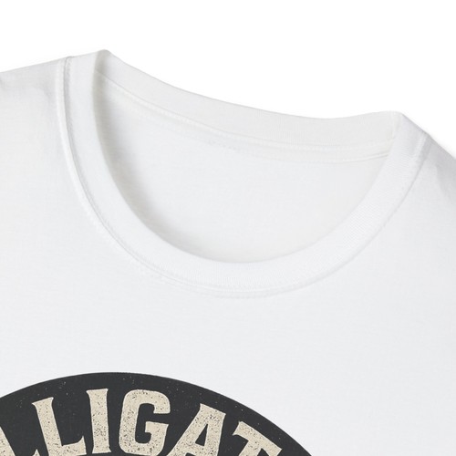 Alligator Alcatraz Graphic Tee, Unisex Softstyle T-Shirt, Florida Trump Tee - Bild 8 von 13