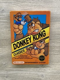 Donkey Kong Classics Nintendo NES - CIB Complete in Box! EXCELLENT Condition!