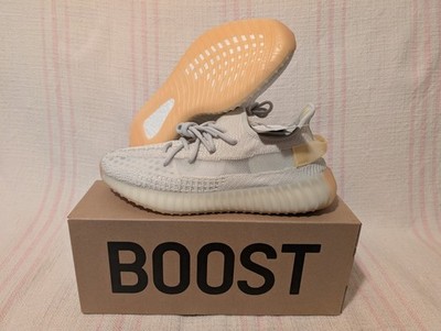 adidas Yeezy Boost 350 V2 Light White Gum UV Kanye West GY3438 Men Shoe Size 10