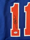 Jalen Brunson New York Knicks Autographed Basketball Jersey PSA Cert NBA Finals