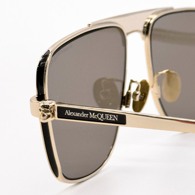 NEW ALEXANDER MCQUEEN AM0200S 002 PILOT FRAME SUNGLASSES  display picture 1