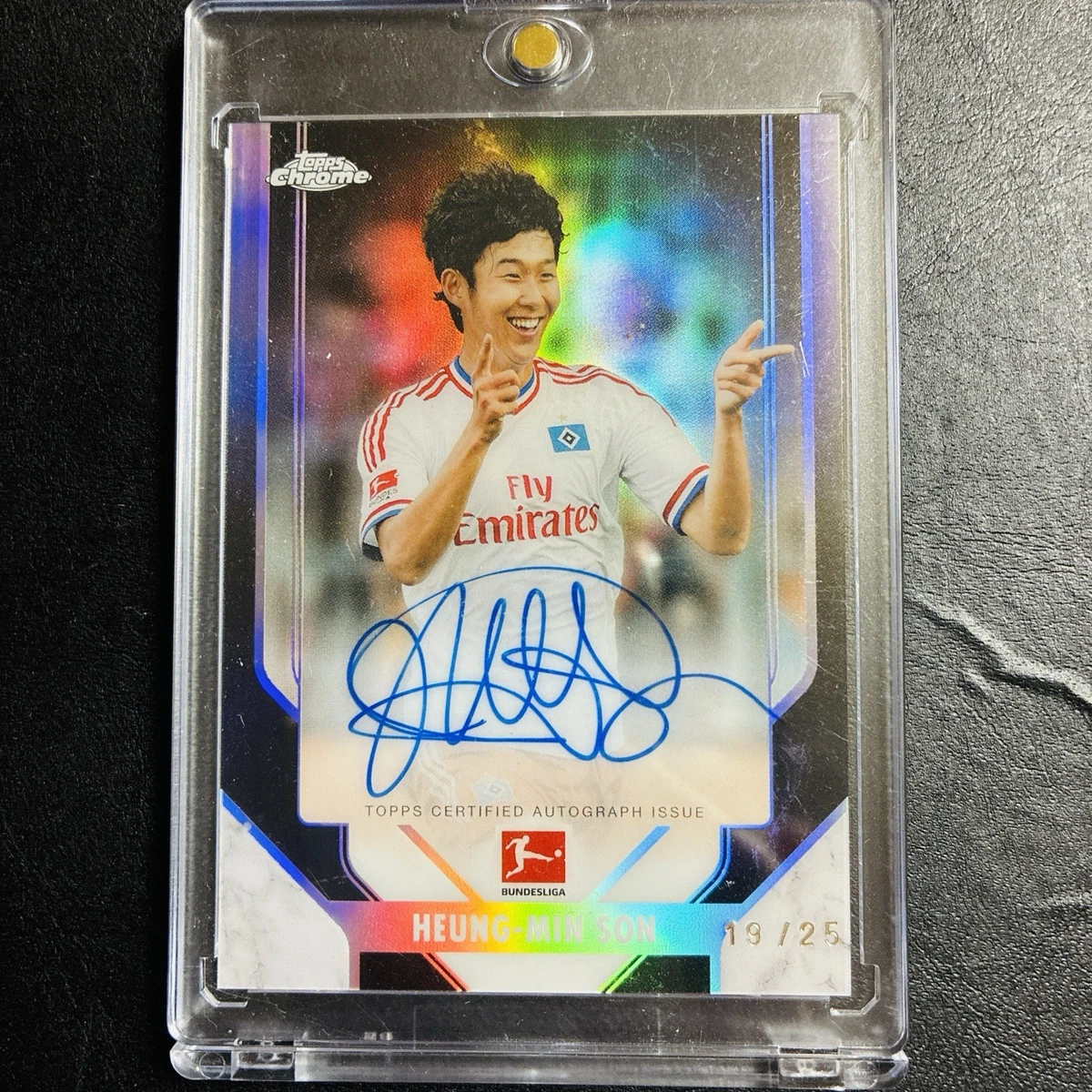 Topps Soccer Tottenham Hotspur Autographed Sports Trading Cards
