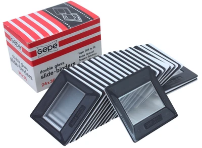 Gepe 20 Monture cadre diapositive double verre 24x36 Diapo slide ( Réf#J-250)
