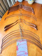 MAWA Copper Non-Slip Carbon Steel Hangers Starter Pack - Closet Organizers (16)