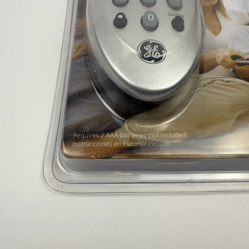 GE 4 Device Universal Remote Control 24938 Silver Works 325 Brands NEW Sealed - Image 3 of 4