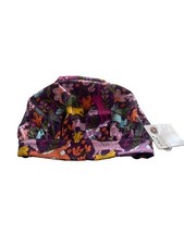 Koi Petal and Blooms  Essentials Bouffant Scrub Cap Purple One Size
