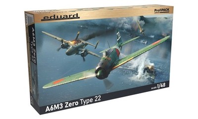 Eduard Plastic Kits 82214 - 1:48 A6M3 Zero Type 22 Profipack  - Neu